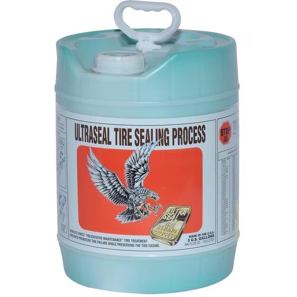 Ultraseal Bulletproof Grade Tire Sealant, 5 Gallon, Ultraseal, Mfr#: 5150-OTR